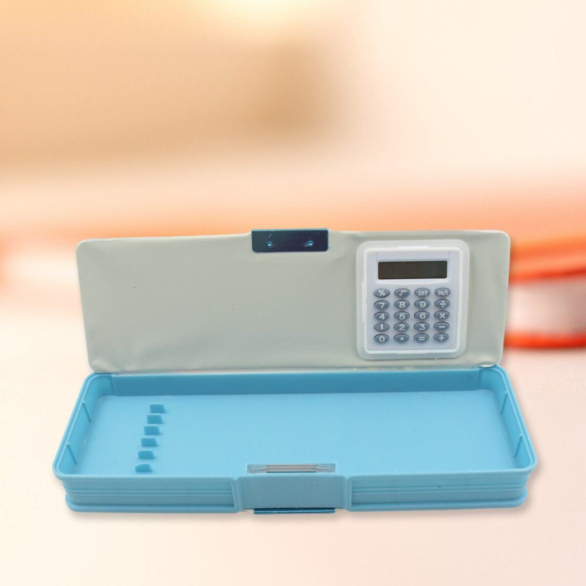Magnetic Geometry Box - Double-Sided Pencil Case with Calculator for Students - Image 5