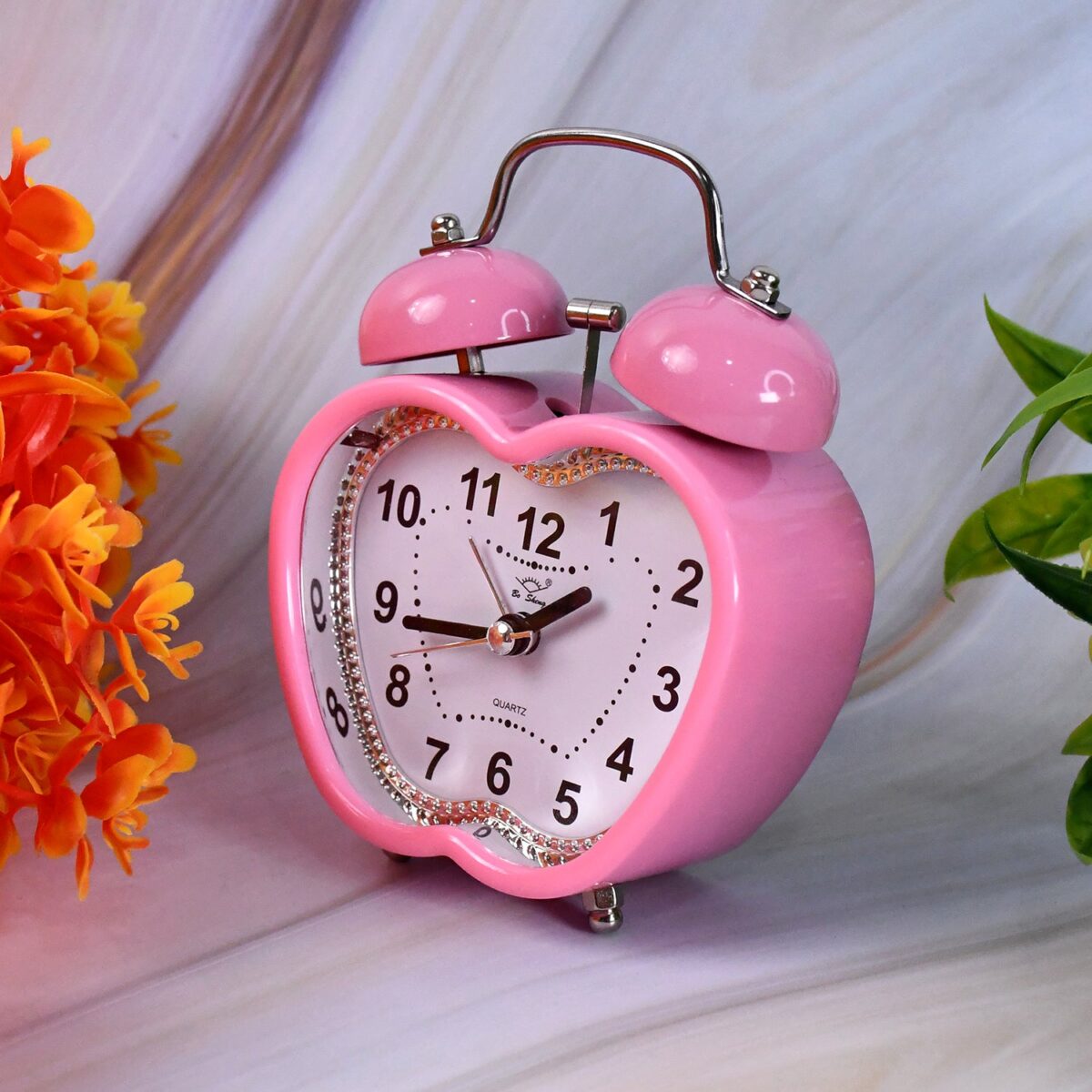 Mini Cute Alarm Clock Small Kids and Students (Mix Design & Color / 1 Pc) - Image 8