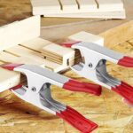 Metal Spring Clamps, Heavy Duty Spring Metal Clips Clamp  (5 Pcs Set) - Image 3