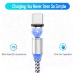 3 in 1 Magnetic Multi Charging Cable (1 Pc) - Image 3