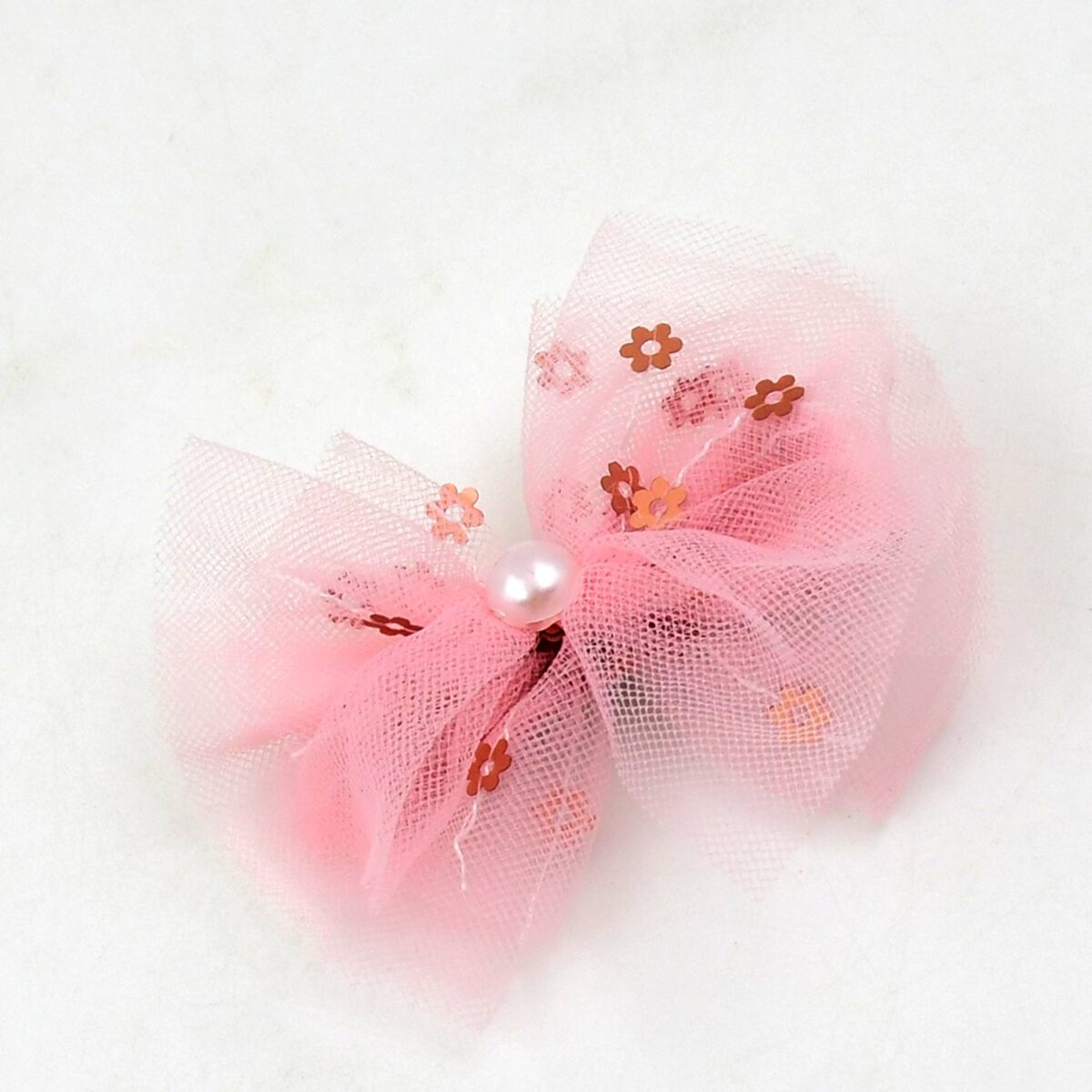 Hair Bow Knot Clip Suitable For Girls (1 Pc), Hair accessories - Image 1