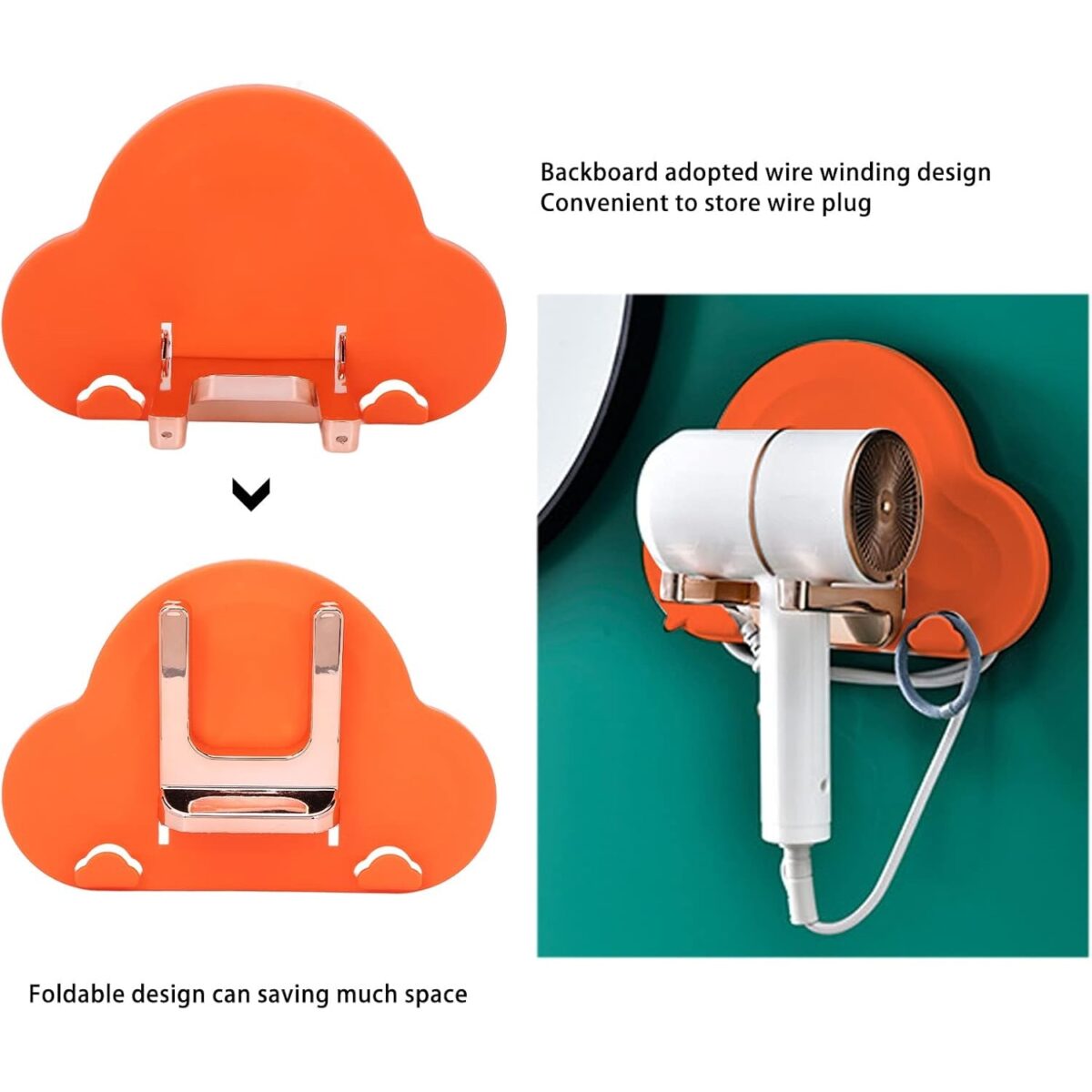 Hair Dryer Holder Stand / Frame (1 Pc) - Image 3