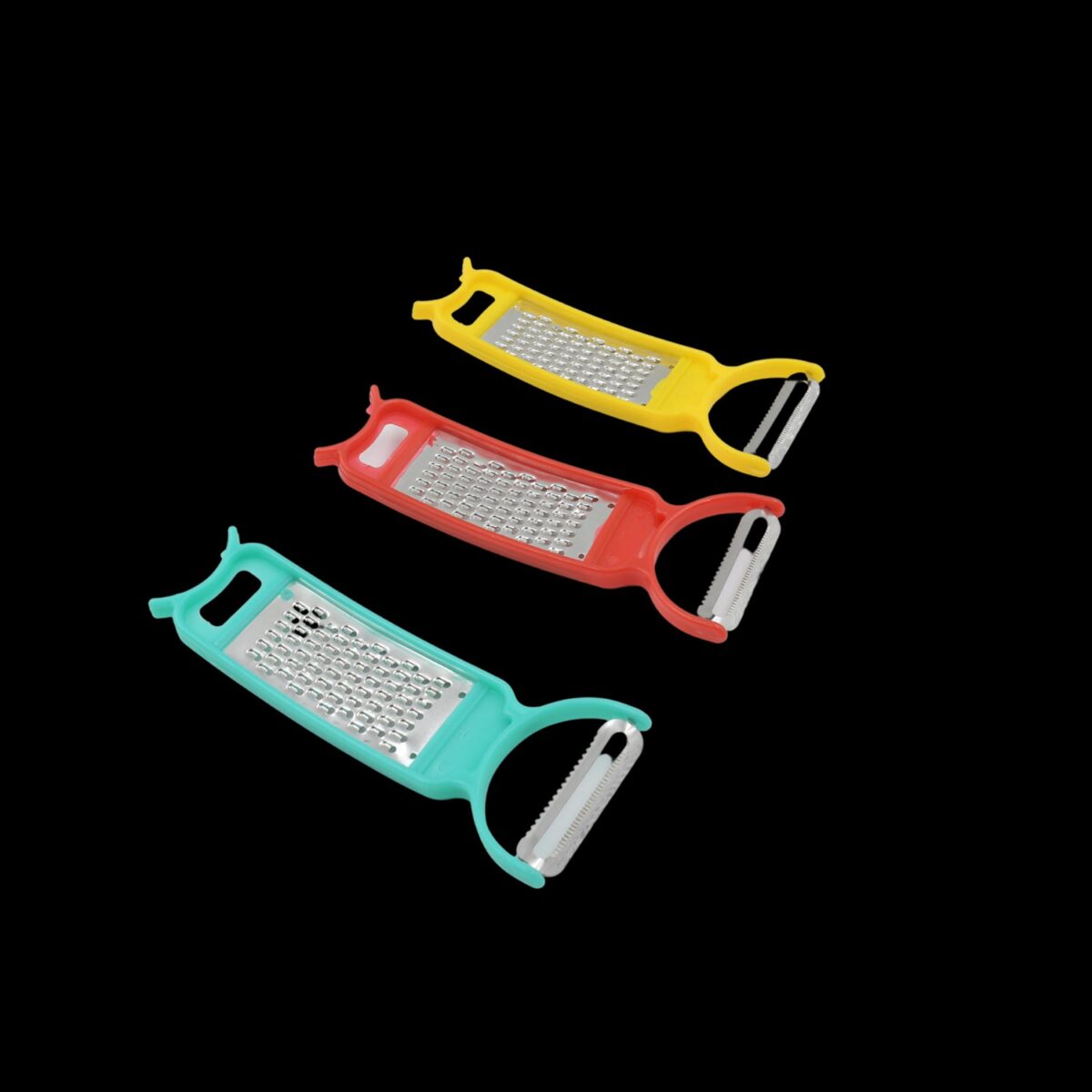 Kitchen 3 in 1 Multi Purpose Vegetable Peeler Grater Cutter for Food Preparation Kitchen 3 in 1 Multi Purpose Vegetable Peeler Grater Cutter for Food Preparation (12 Pc Set) - Image 7