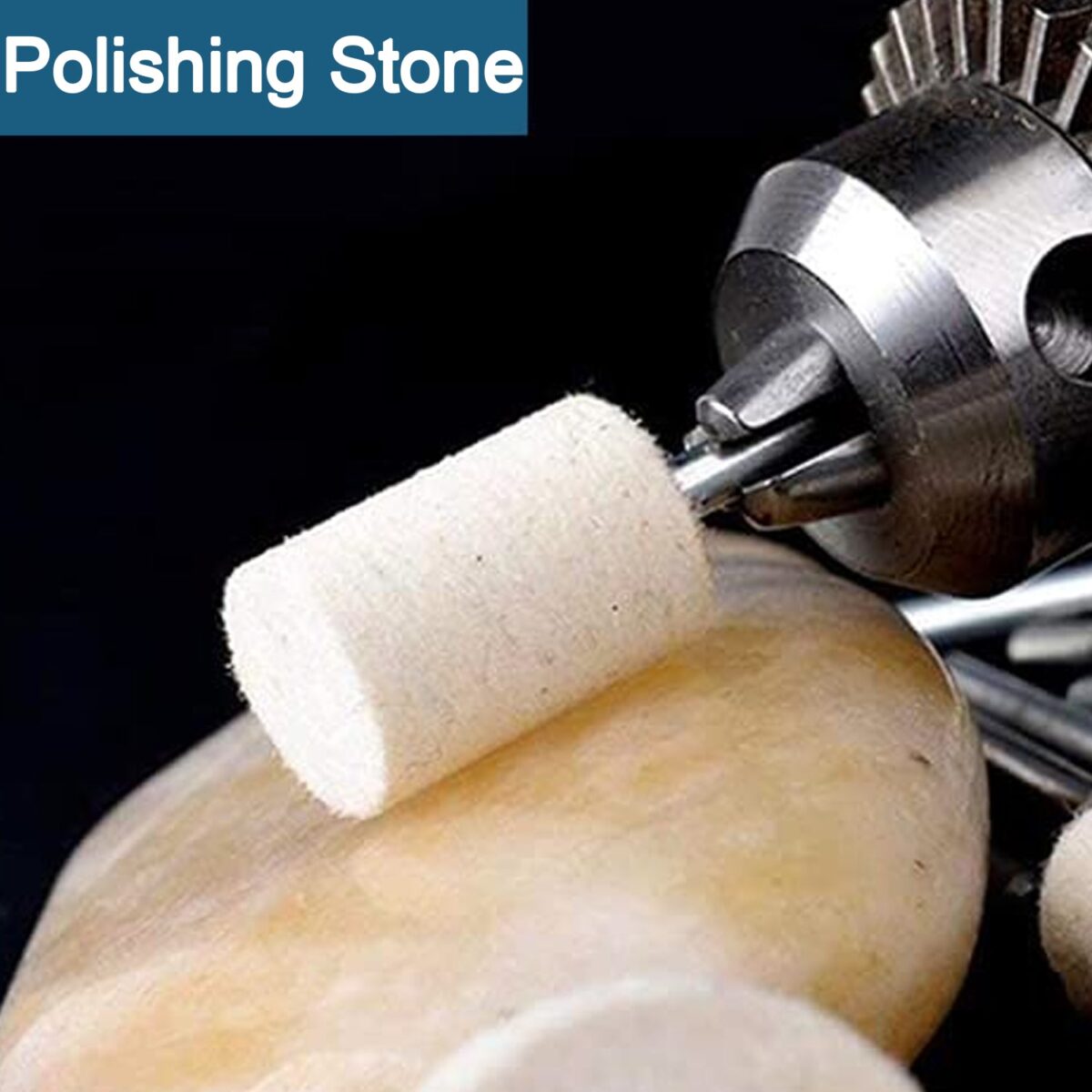 Wool Felt Polishing Buffing Wheels, Wool Felt Mounted Polishing Bits (3 Pcs Set) - Image 4