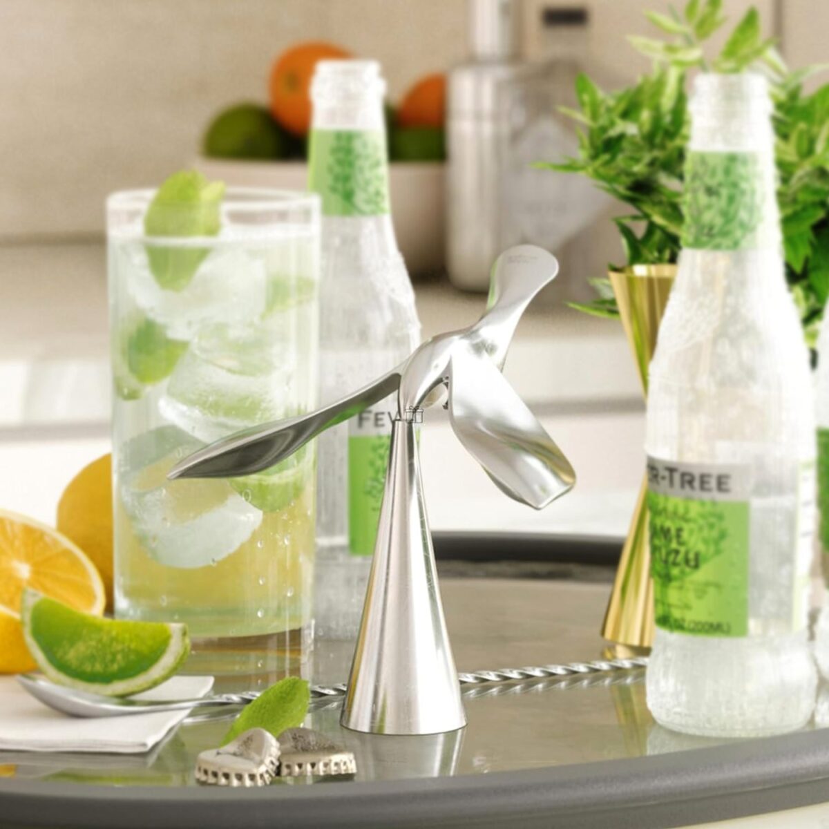 Manual Bottle Opener Bird Shaped Tumbler Balance toy Also (1 Pc) - Image 1