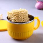 Safe Double-Layer Maggie Bowl with Lid & Handle – Versatile Bowl for Cereals, Fruits, Ramen & More - Image 6