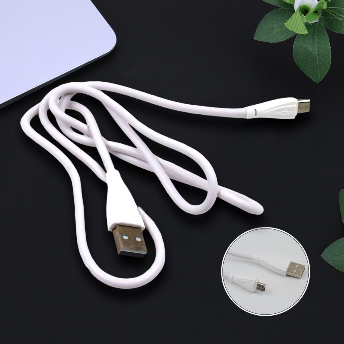 Fast Charging For Android & Data Transfer, Long Micro Cable (1000 Mm) - Image 1