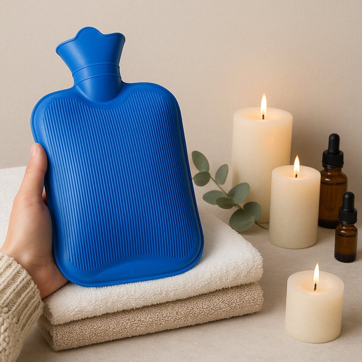 Hot Water Bag 1400ML Ã¢â‚¬â€œ Pain Relief for Muscle & Neural Aches - Image 5