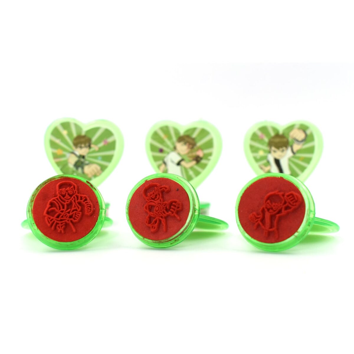 Cartoon Heart Stamps Ã¢â‚¬â€œ Motivational Reward Stamps for Kids, Teachers & Parents (6 Pc, Multicolor) - Image 6