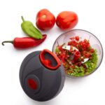 Manual Food Chopper, Compact & Powerful Hand Held Vegetable Chopper / Blender - Image 3
