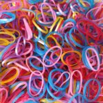 Multicolor Rubber Bands (Elastic & Reusable, Office & Home), Hair accessories - Image 3