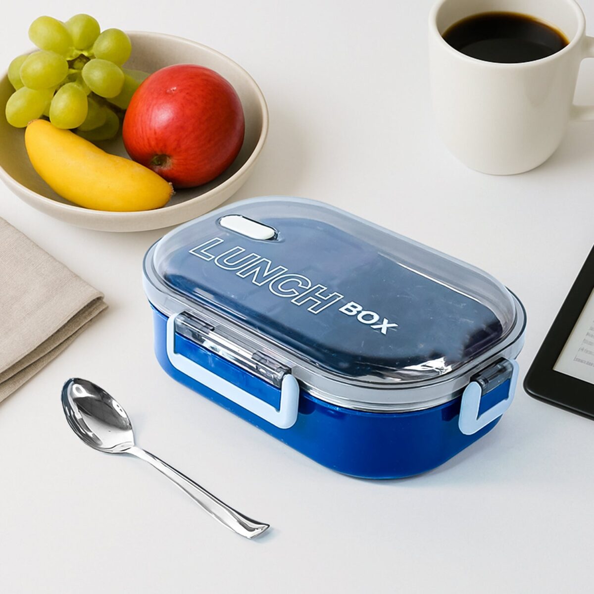 Home Chef Premium Airtight Steel Lunch Box - Image 7