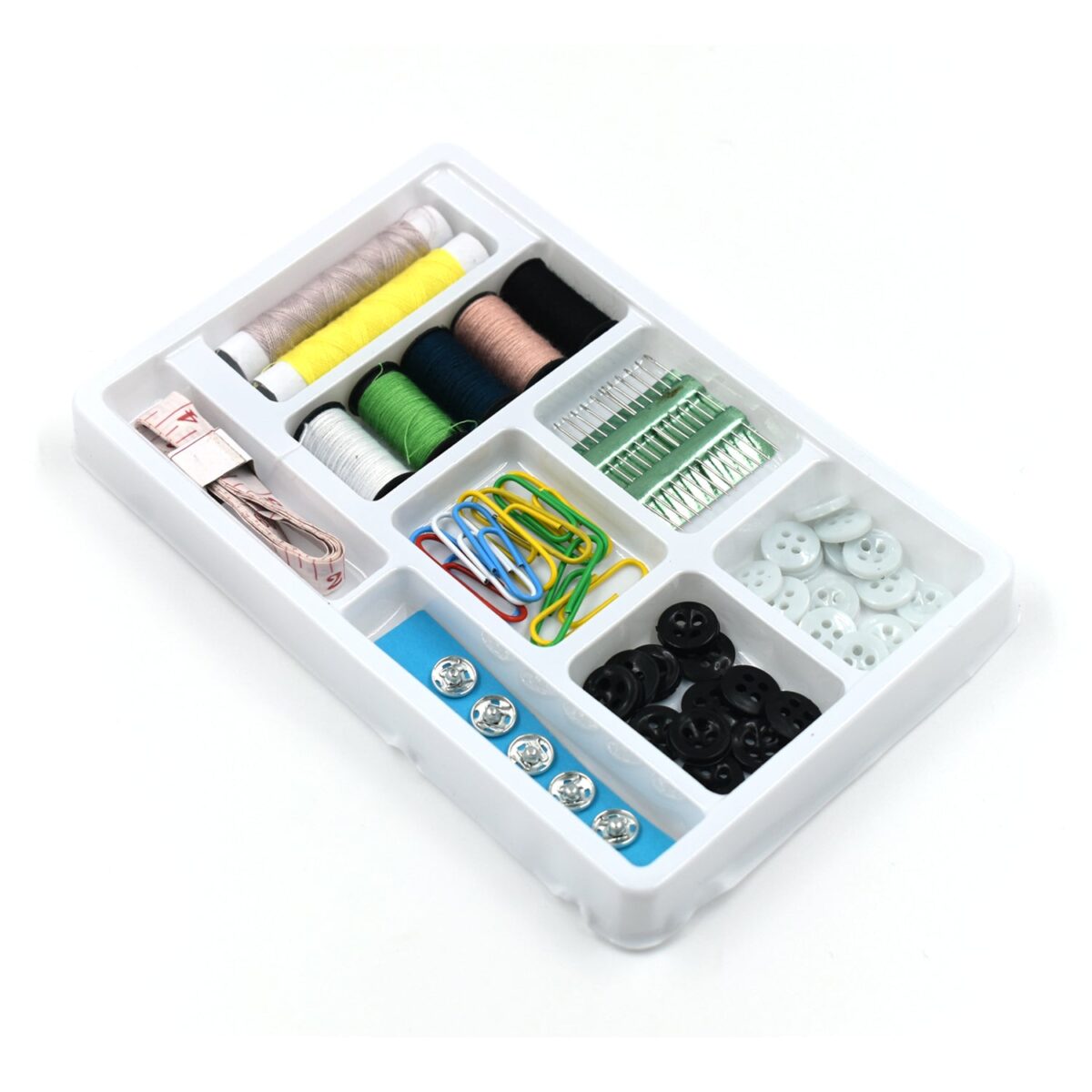 62 Pc Sewing Set used for sewing of clothes and fabrics including all home purposes. - Image 1