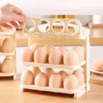 Plastic Foldable Egg Tray | 24 Grid Egg Storage Box (1 Pc) - Image 8