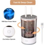 Automatic Makeup Brush Cleaner Fast Electric Brush Cleaner Hand Free Machine Super Clean Brush Washer & Brushes Organizer Tool (1 Pc) - Image 5