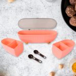 8255Â Spice Bottle Spice Jar Durable Spice Seasoning Box, Jar Food Grade Spoon Seasoning Case for Kitchen / Dry fruit Tray (1 Pc) - Image 3