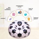 Foldable Sofa, Cartoon Style Inflatable Folding Chair, Ball Chair, Inflatable Sofa for Adults, Kids size (110cm x 80cm) - Image 4