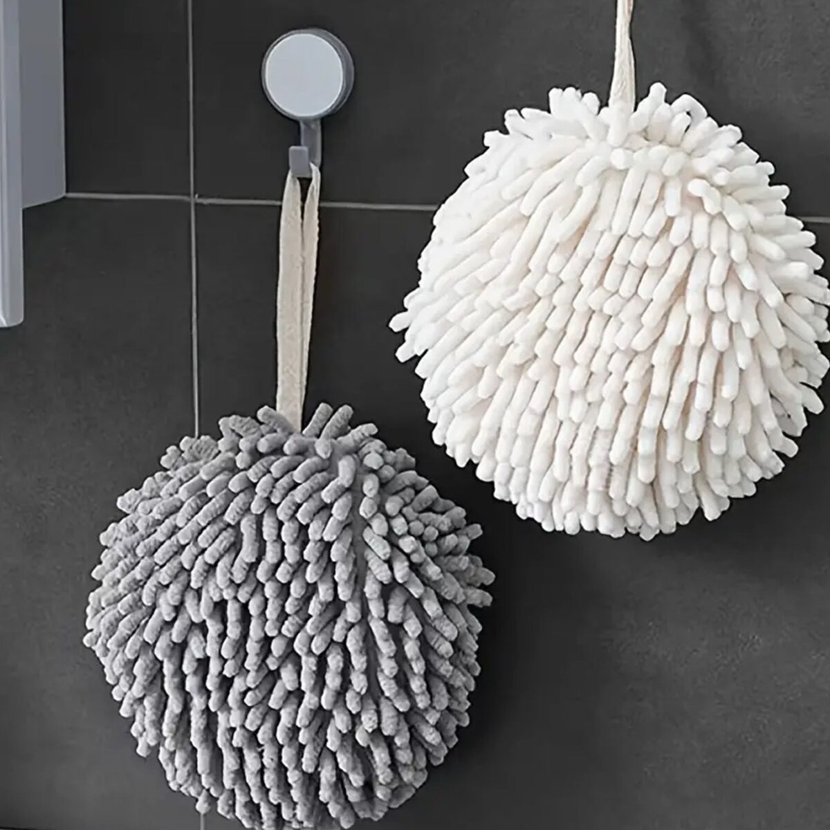 Super Soft Hanging Hand Towel (Microfiber): Ultra Absorbent, Kitchen & Bath - Image 4
