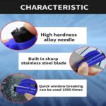 2-in-1 Emergency Safety Cutter â€“ Keychain Tool for Glass Breaking & Seatbelt Cutting, Portable & Handy - Image 5