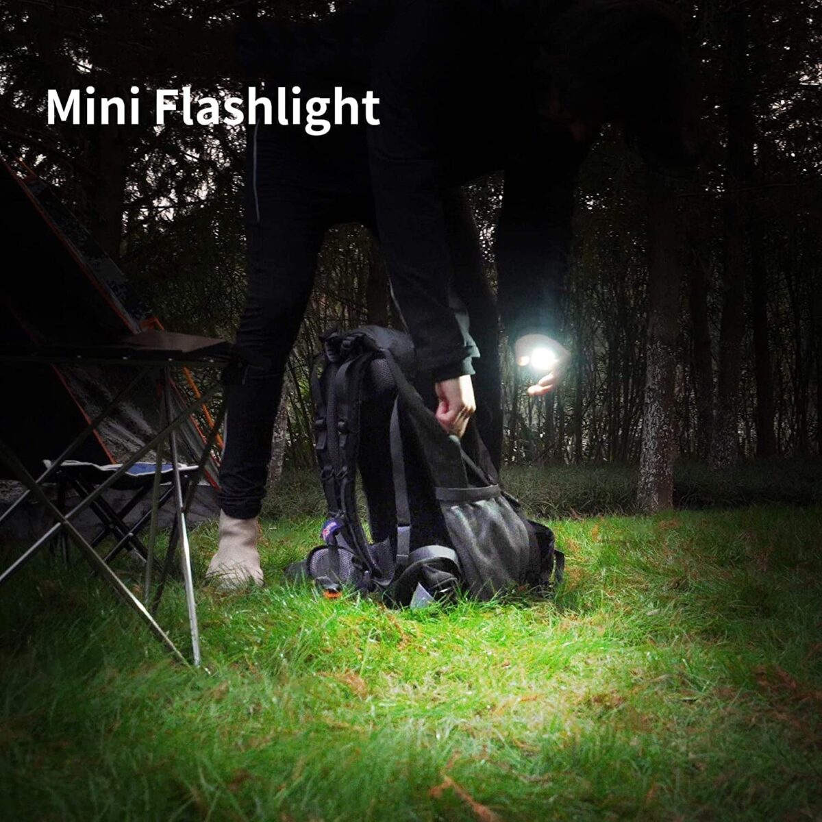 LED Battery Operated Keychain Flashlight withÃ‚Â Folding Bracket Bottle Opener (1 Pc) - Image 6