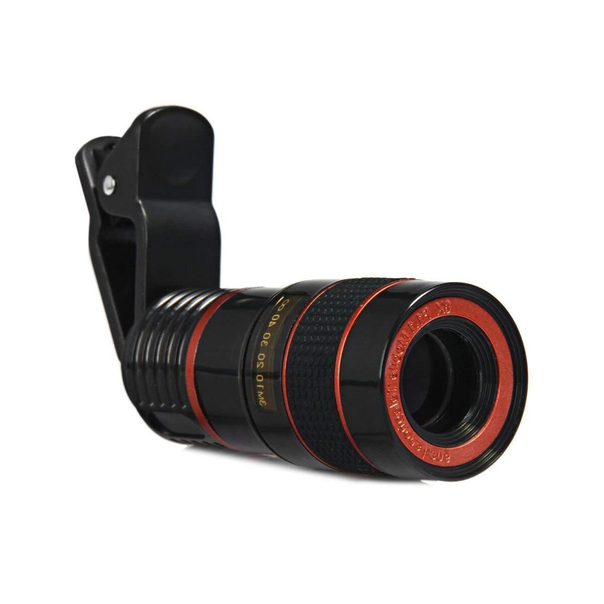 Clip-on 8X Optical Zoom Telescope Phone Camera Lens - Image 1