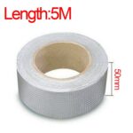 Self-Adhesive Insulation Resistant High Temperature Heat Reflective Aluminium Foil Duct Tape Roll (0.8mm) - Image 5