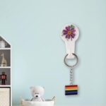 Rainbow Design Metal Keyring Key Chain (1 Pc Mix Design) - Image 6