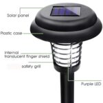 Garden Lighting UV LED Solar Powered LED Mosquito Trap / Bug Zapper  (2 Pc) - Image 6