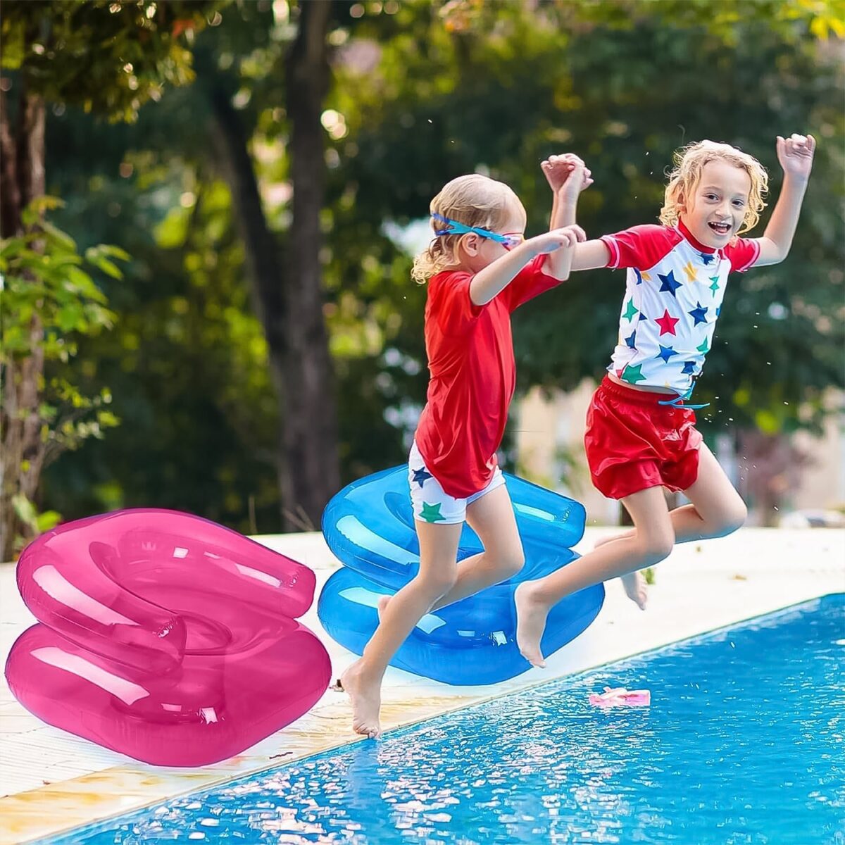 Inflatable Sofa Chair for Boys and Girls Suitable for Camping (28 Inch Approx / 1 Set) - Image 5