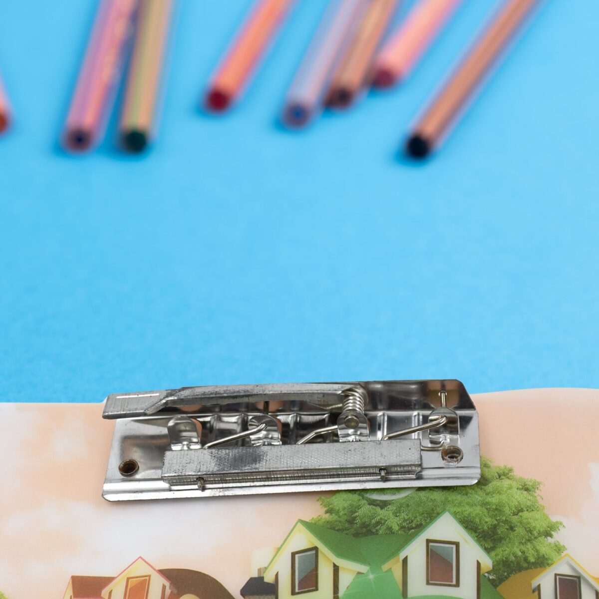2 In 1 Plastic Clipboard Writing Pad, Exam Board & Clip File for Kids / Students, Exam Pad, Plastic Clip Boards & Clip File, great for taking notes, supporting and signing documents. (232 Ãƒâ€” 305 Ãƒâ€” 18 mm) - Image 6