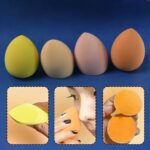 Makeup Sponges Set, Perfect for Liquid, Cream, and Powder (4 Pcs Set With Case) - Image 4