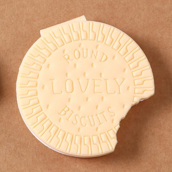 Round Biscuit-Scented Notebook â€“ Fun Writing Copybook (1 Pc)