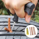Portable Tire Repair Kit Tyre Repairing Tool Set with Box (13 Pcs Set) - Image 3