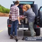 Foldable Shopping Trolley with Wheels ( MOQ :- 2 Pc) - Image 3