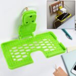 Multi-Purpose Wall Holder Stand for Charging Mobile, Just Fit in Socket and Hang (Mix Color / 1 pc)
