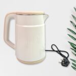 Double Wall Stainless Steel Electric Cordless Tea Kettle (1500W / 2.3 Ltr.) - Image 4