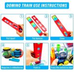 Transparent Funny Train Engine Block Set â€“ 60-Piece Music & Lights (Batteries Not Included)