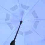 Travel Umbrella Windproof Umbrella Compact Folding Reverse Umbrella Unique Folding Umbrella (1 pc) - Image 3