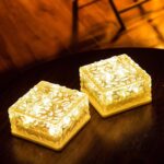 Solar Ice Cube Garden Light for Pathways & Christmas Decor - Image 5