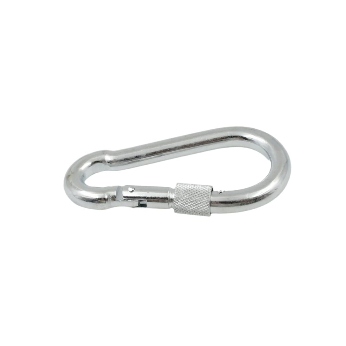 Snap Hook With Screw-Stainless Steel Snap Hook Clip Heavy Duty, Carabiner Clip (10Ãƒâ€”100 MM / 1 Pc) - Image 1