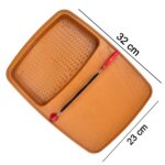 Thick Plastic Kitchen Chopping Cutting Slicing Tray with Holder - Image 5