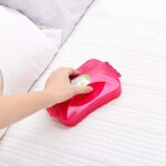 Plastic Handheld Carpet Roller Brush Cleaning with Dust Crumb Collector, Wet, and Dry Brush - Image 5