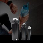 3 In 1 Stainless Steel Insulated Water Bottle, Double Wall Vacuum (3 Pcs Set / Different Size) - Image 4
