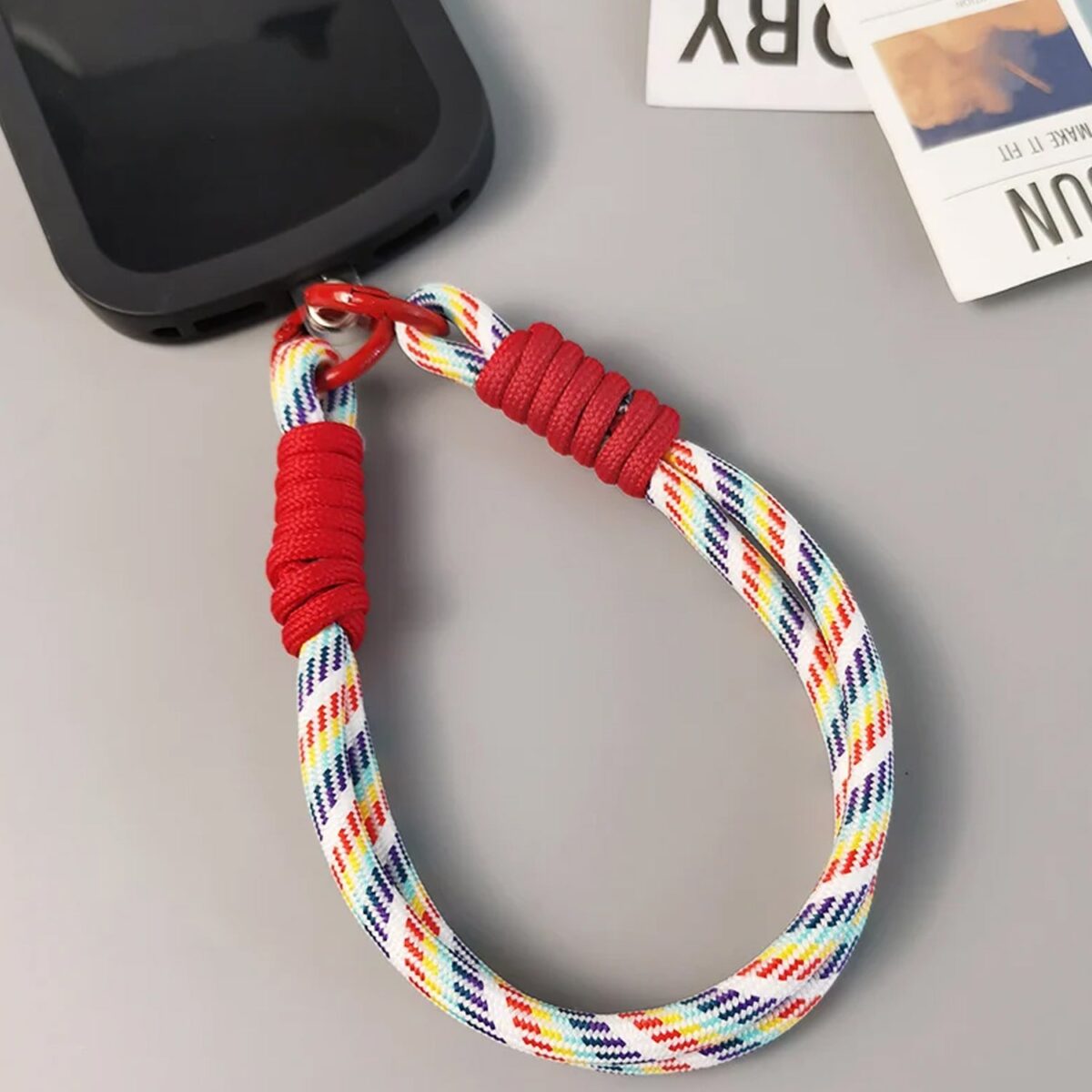 Universal lanyard for phone, Cross-body Cell Phone Lanyard  With All Smartphones (1 pc / 52 Inch / Multicolor) - Image 7