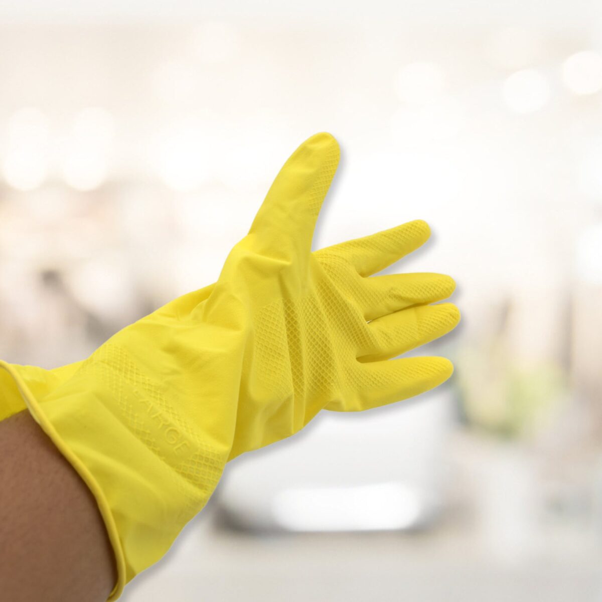 Multipurpose Cleaning Gloves (1 Pair): Kitchen, Bath, & More - Image 5