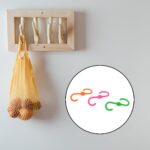 S Shape Plastic Hooks Hanger for Hanging Cloth (3 Pcs Set) - Image 4