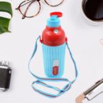 Plastic Sports Insulated Water Bottle with Dori Easy to Carry High Quality Water Bottle, BPA-Free & Leak-Proof! for Kids' School, For Fridge, Office, Sports, School, Gym, Yoga (1 Pc / 500ML) - Image 3