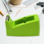 Plastic Tape Dispenser Cutter â€“ Heavy Duty Stationary Tape Cutter for Home, Office, School Use (1 Pc / 515 gm) - Image 5