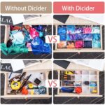 Adjustable Drawer Dividers (4 Pc Set): Organize Cabinets & Closets - Image 5