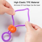 Food Bag Sealing Clips - Multi-Purpose Reusable Organizers for Kitchen & Home (1pc) - Image 3